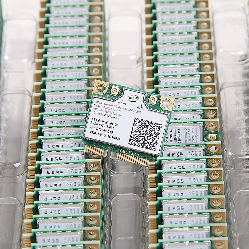 Беспроводные адаптеры 2 4G/5 ГГц для Intel centino Advanced-N 6205 62205an 62205hmw 300 Мбит/с мини PCI-E WiFi
