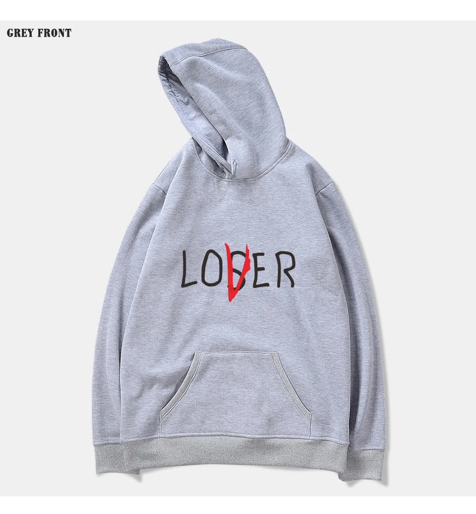 Movie It lossers Клубная Толстовка для мужчин и женщин losser Lover It Inspired толстовки повседневные унисекс толстовки losser Lover Большие размеры Толстовка