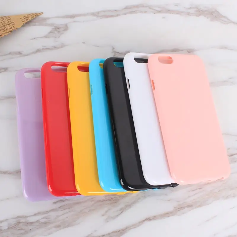 Чехол для iPhone 8 Plus ультратонкий гладкий сплошной Цвет простой Бизнес Роскошные