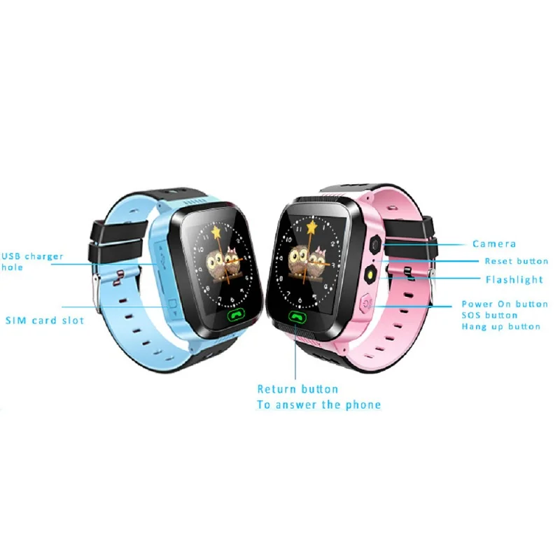 Детские Смарт-часы Stepfly Q21 с камерой экстренного вызова сенсорным экраном