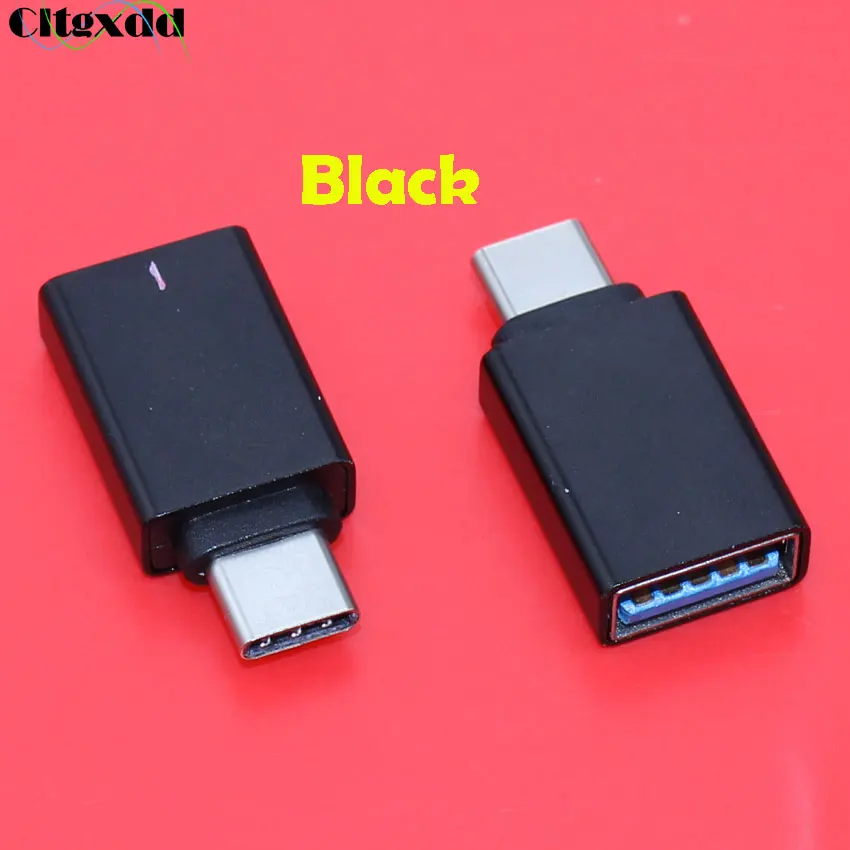 Переходник cltgxdd Type C папа-USB 3 0 мама USB 3.0 Type-C OTG адаптер для телефонов Android Samsung HTC Huawei