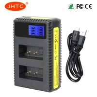 jhtc 1pc lp e17 lp e17 lpe17 charger with lcd display charging for canon cameras eos 750d 760d t6i t6s m3 kiss x8i 8000d
