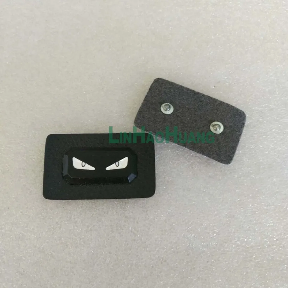 Значок из черной искусственной кожи 20 шт./лот нашивка на этикетке логотип