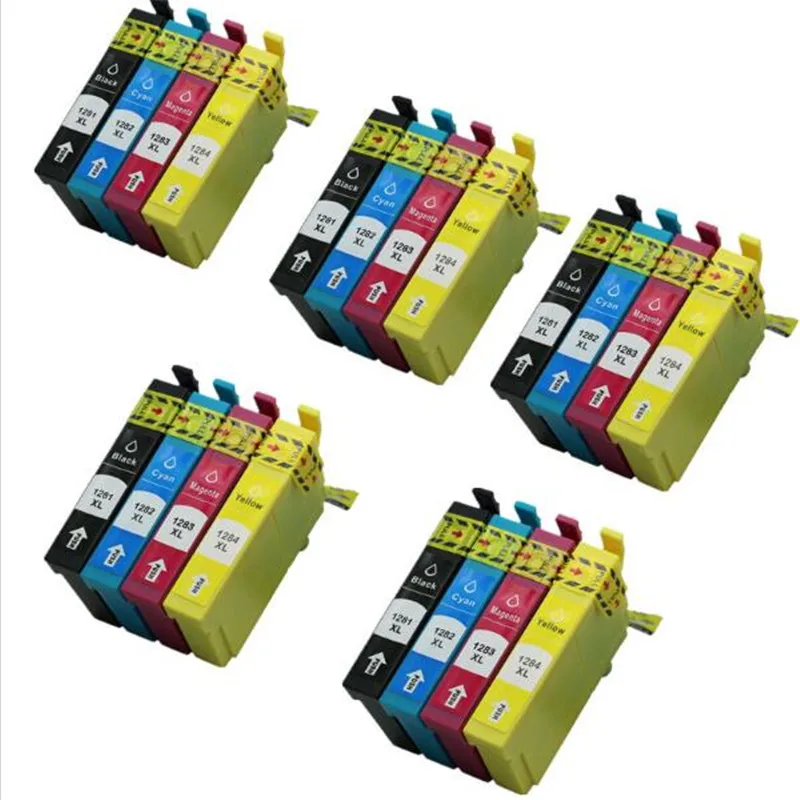 

20 X For epson T1281-T1284 compatible ink cartridge For EPSON Stylus S22 SX125 SX130 SX230 SX235W SX420W SX425W SX430W SX435W