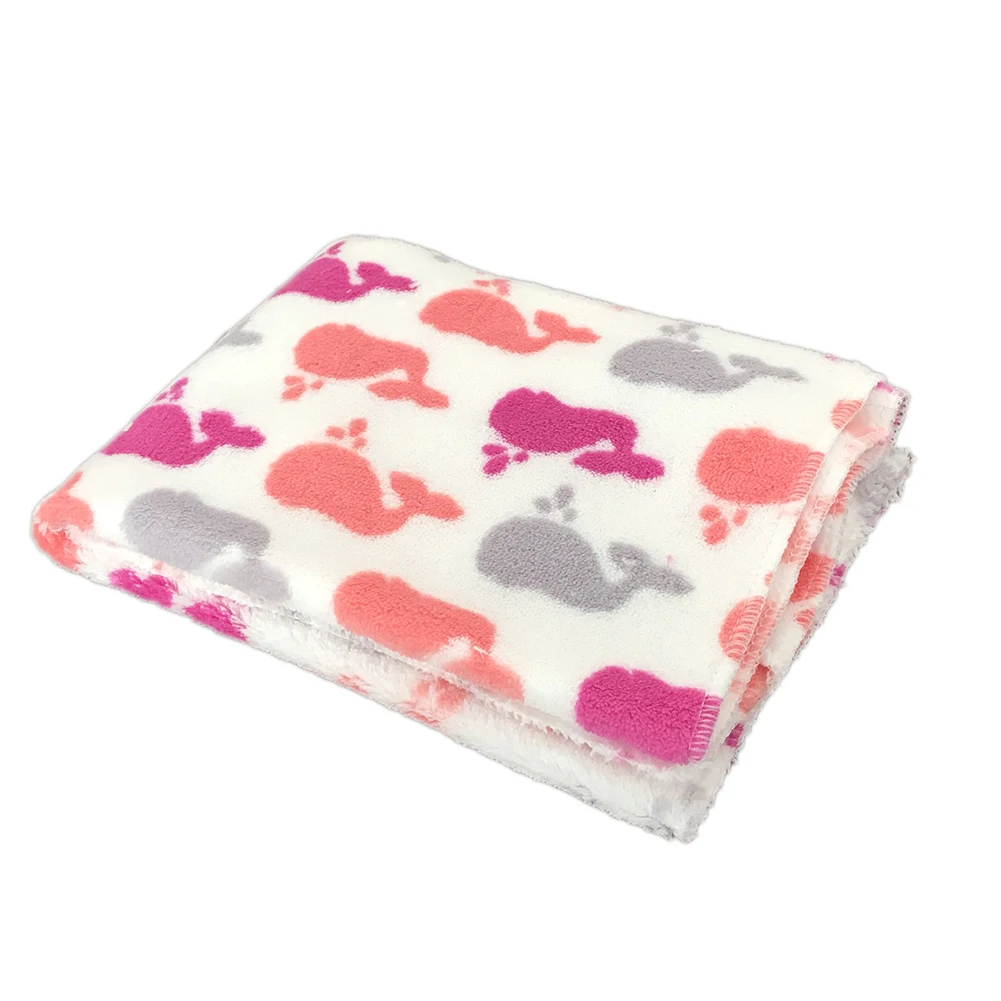 Light Pink 13 стилей, товары для домашних животных, Теплый кот, мультяшное одеяло для домашних животных, мягкая флисовая фланелевая спальная кровать, принт со звездой, 1 шт., покрывало на кровать для собак, коврик для собак - Цвет: Light Pink