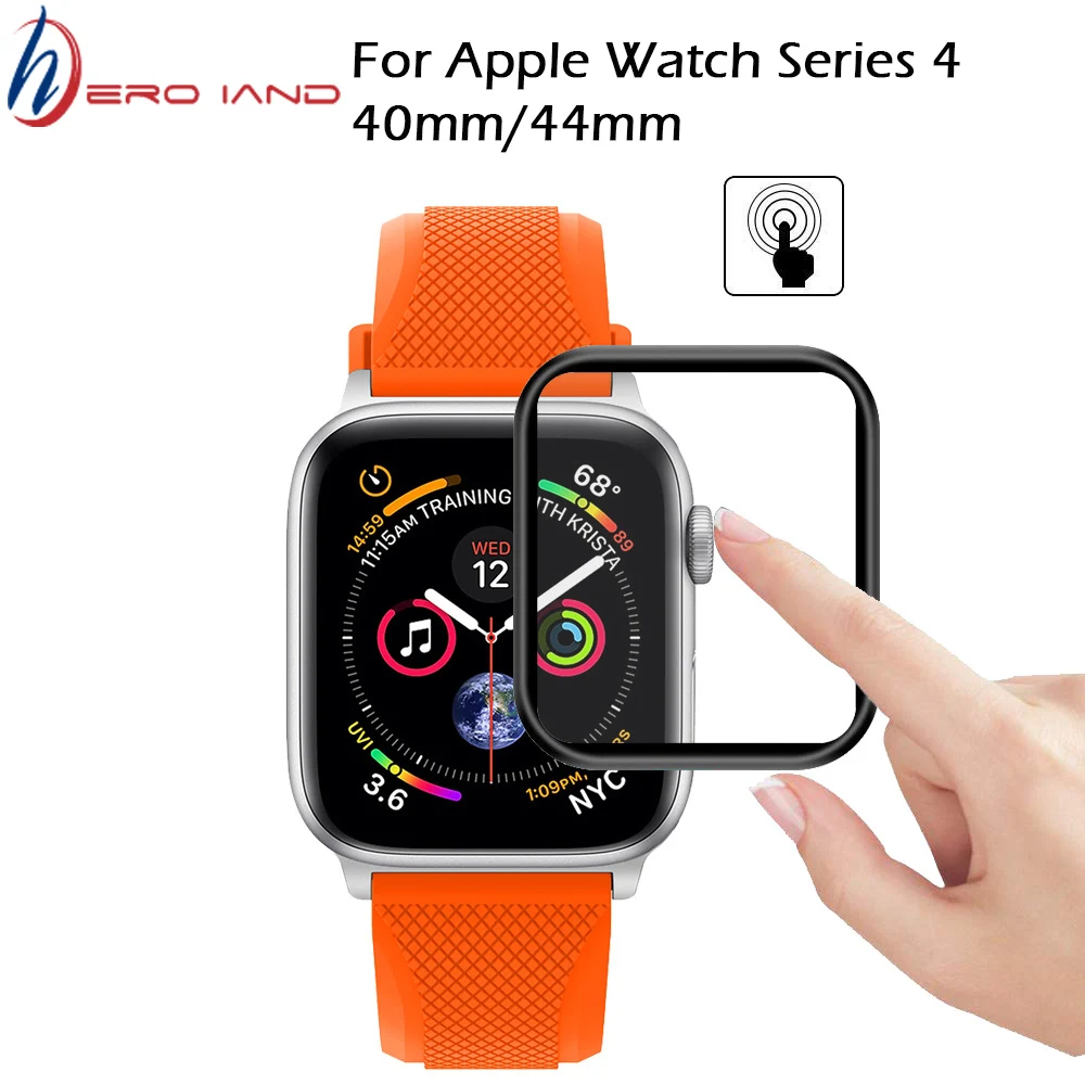 1/3 шт 3D Защитная пленка для экрана Apple Watch 40 мм 44 сетчатая защитная из закаленного