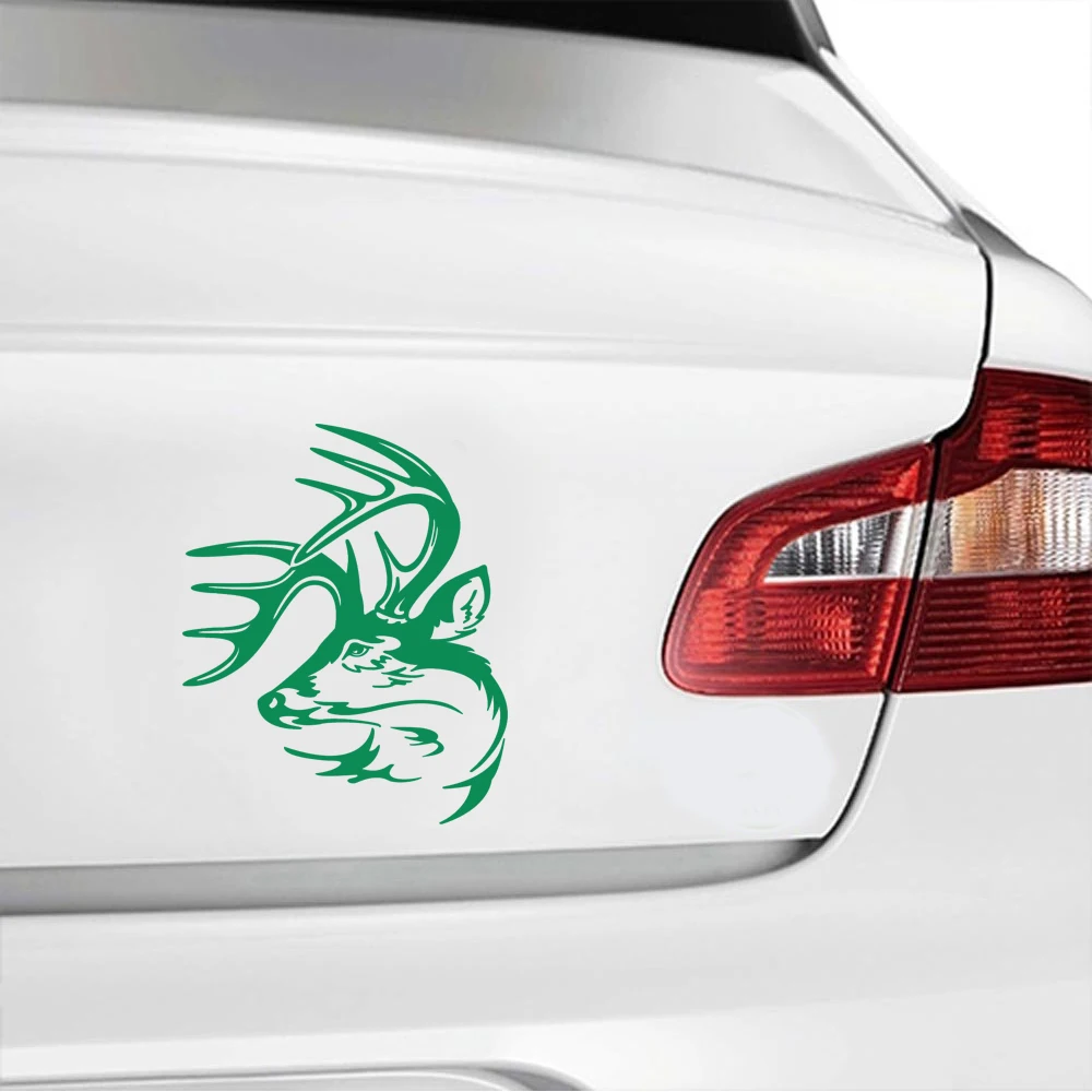 y do stylizacji samochodów Akcesoria Wodoodporna moda Zabawny jeleń Naklejka samochodowa winylowa naklejka dekoracyjna ścienna Notebook Laptop