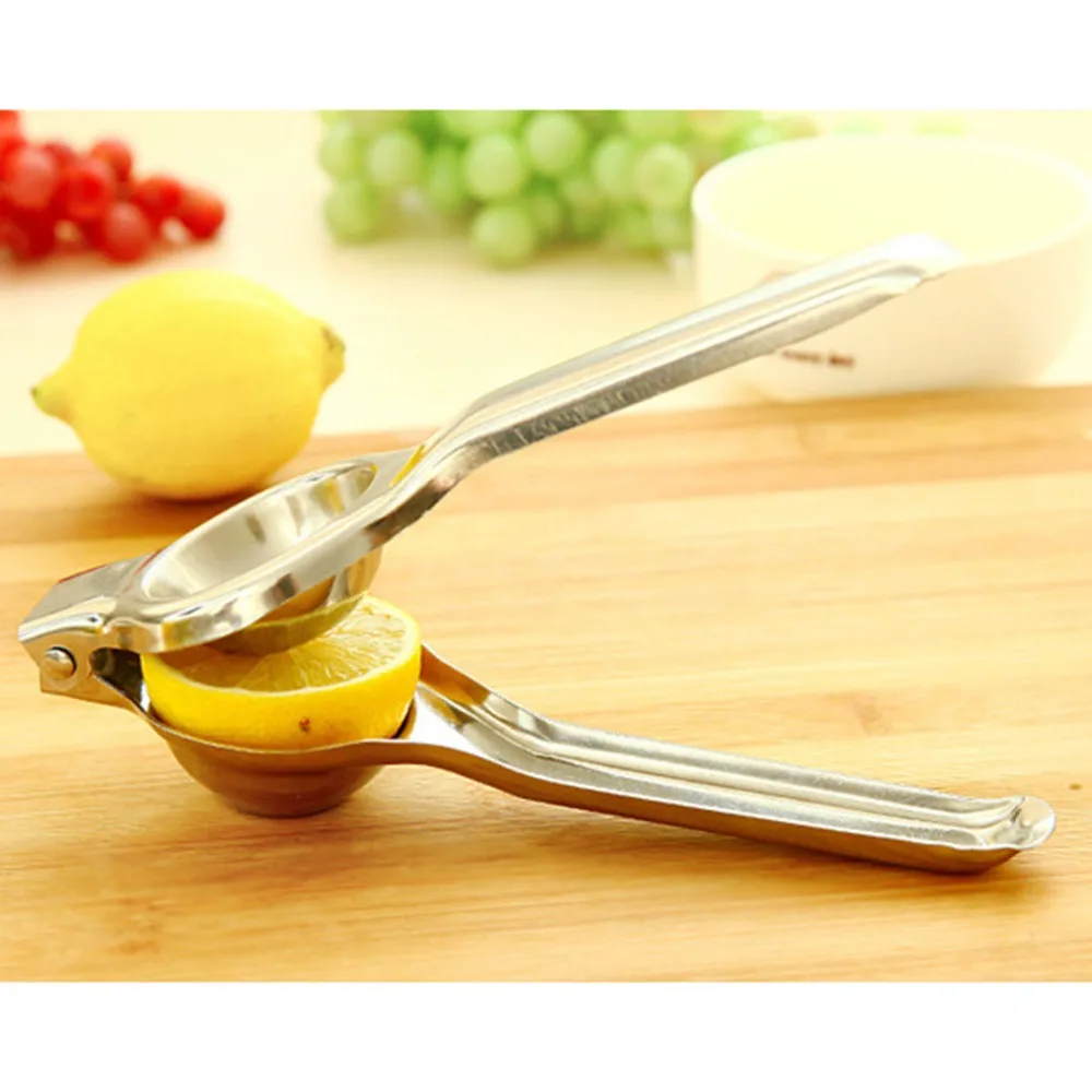Из нержавеющей Стали Ручной пресс Соковыжималка Апельсиновый Сок