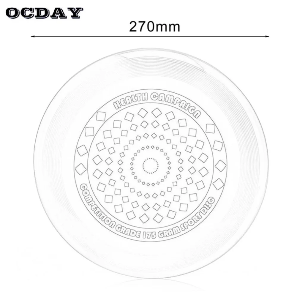 

1pcs 27cm Ultimate Flying Disc Saucer Outdoor Leisure Toy Portable Play Game Disc Competition Sport Toys for Kids Adult Hot Sale