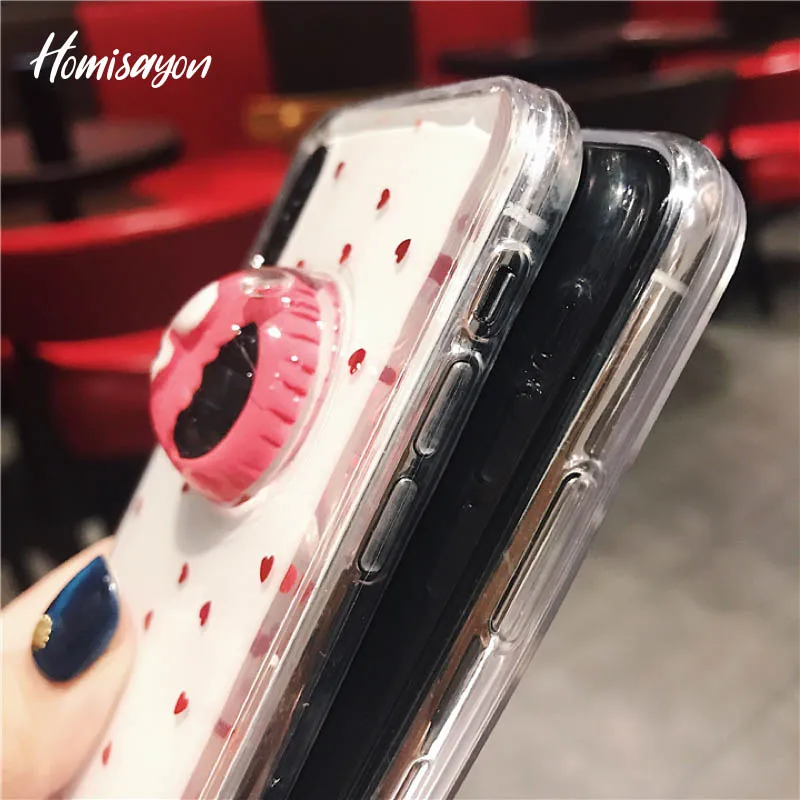 HOMISAYON Cartoon Smile Face Back Cover For iPhone X 7 6 6S Plus Phone Case Ultra thin Soft TPU Cases Coque 8 |