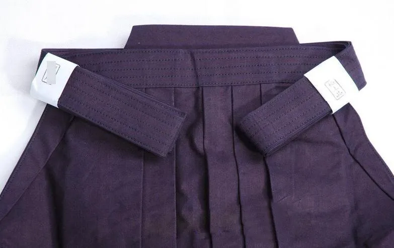 Унисекс хлопок 11000# высокое качество натуральный завод с синей эмалью Kendo костюмы униформы хакама Iaido Aikido Боевые искусства брюки