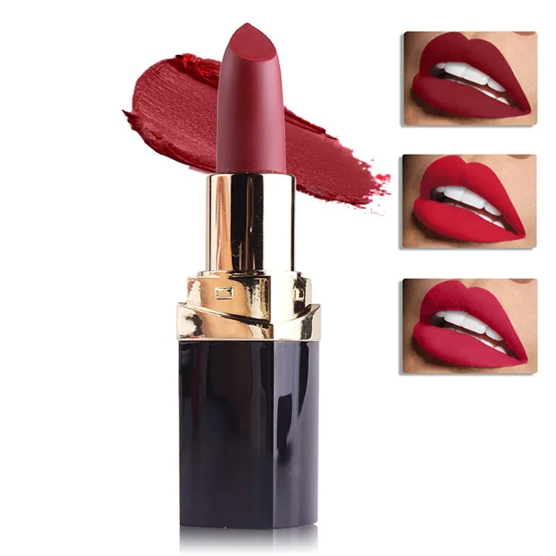 Red Velvet Nude Long-lasting Tattoo Matte True Brown Color Waterproof Pencil Lipstick |