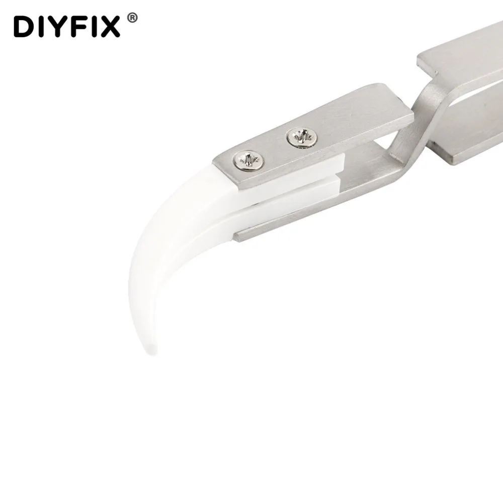 Антистатические керамические пинцеты DIYFIX термостойкие изолированные