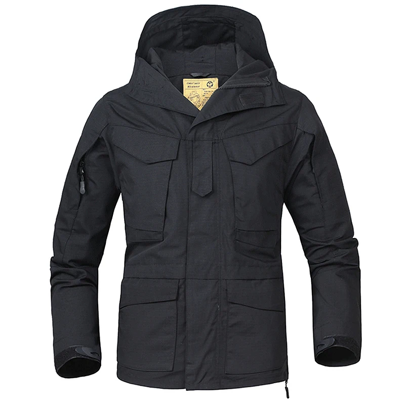 Новый водостойкий военный пилот для мужчин пеший Туризм куртки с капюшоном
