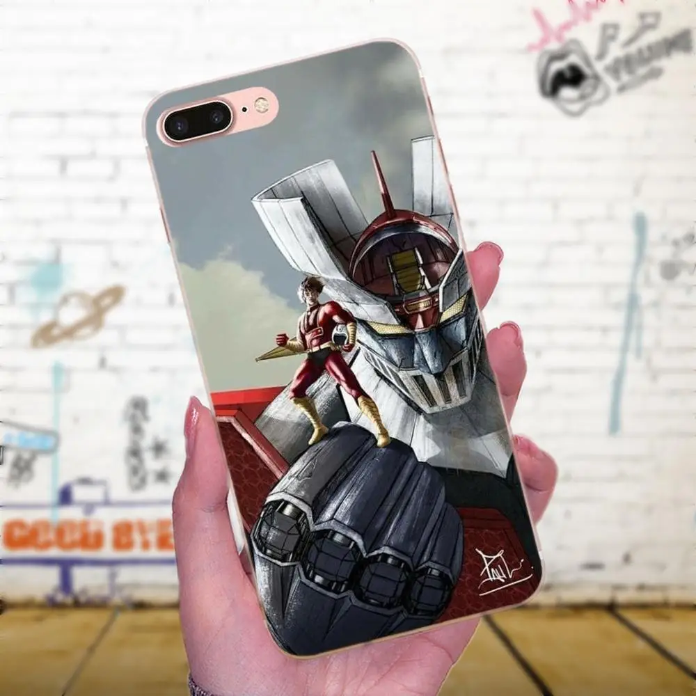 Чехол из мягкого ТПУ с рисунком Mazinger Z для Galaxy J1 J2 J3 J330 J4 J5 J6 J7 J730 J8 2015 2016 2017 2018 mini Pro |