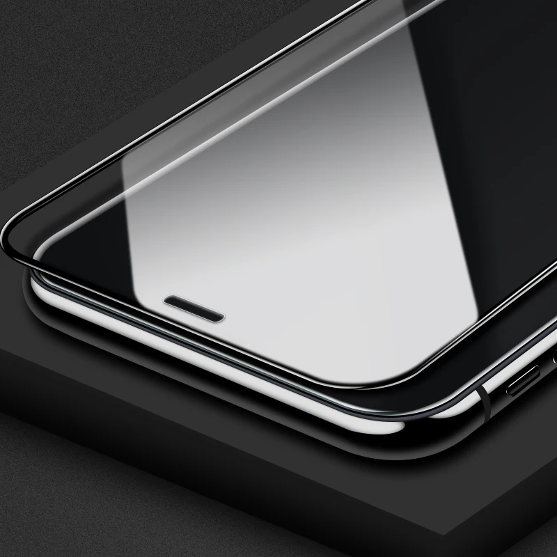 Закаленное полноэкранное защитное стекло 4D Edge для iPhone 7 7plus 8 8plus X 6D | Мобильные