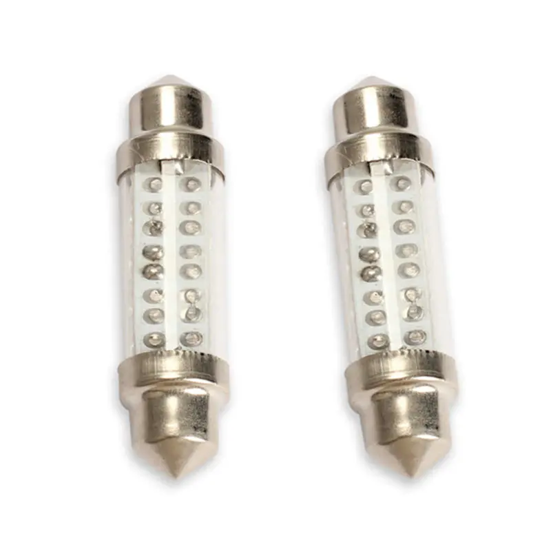 42 мм 8 LED интерьер автомобиля свет Купол гирлянда лампа белый 12В VS998|Передние