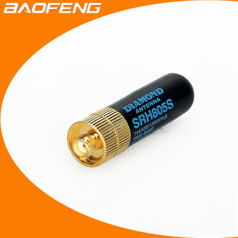 2 шт. двухдиапазонная антенна SRH805S 5 см VHF/UHF 144/430 МГц | Мобильные телефоны и
