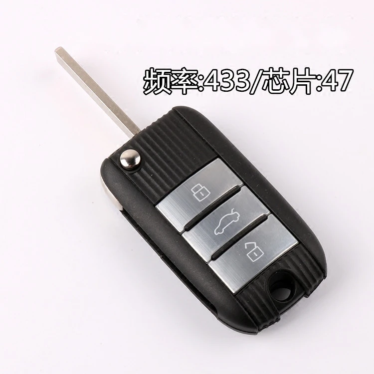 Для MG ZS i6 автомобиль fob флип smart remote key управление 433 мГц без ключа go вход push start для