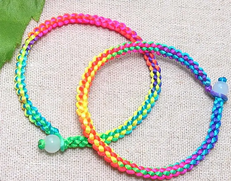 0.6mm 98meters/Roll Chinese Knot Beading Nylon Cord Thread Macrame Rattail Bracelet Braided String Rope CD-13 | Дом и сад