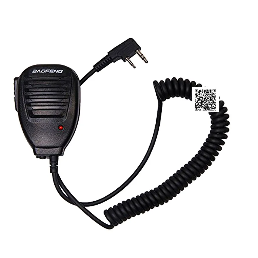 5pcs Promotion Portable Radio Speaker Microphone PTT Baofeng Mic For Vhf Uhf Dual Band Mobile UV5R UV3R BF-888S gt-3 Parts | Мобильные