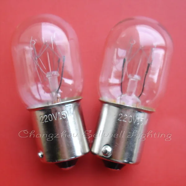 Миниатюрная лампа 220В 15 Вт ba15s 20х45 A709 Новинка 10 шт|lamp 220v|lamp lamplamp 15w |