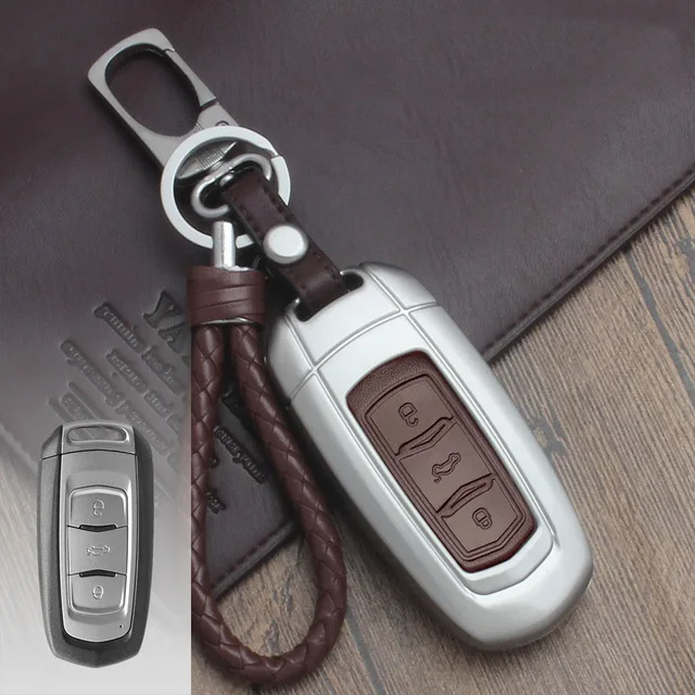 smart brown Складной чехол для автомобильного дистанционного ключа для GEELY Emgrand EC7 EC718 EC715 Глобальный ястреб Водонепроницаемый чехол для автомобильных ключей, силиконовый чехол для ключа автомобиля - Название цвета: smart brown