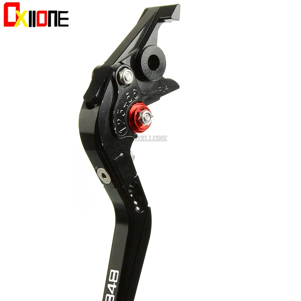 Для Ducati 848 /EVO 2007 2008 2009 2010 2012 2013 CNC мотоциклетные регулируемые складные выдвижные