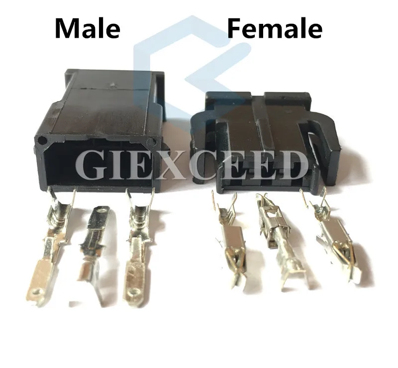 2 комплекта 3 Pin 893 971 993 893971633 Женский Мужской авто жгут проводов разъем светильник для чтения гнездо для VW