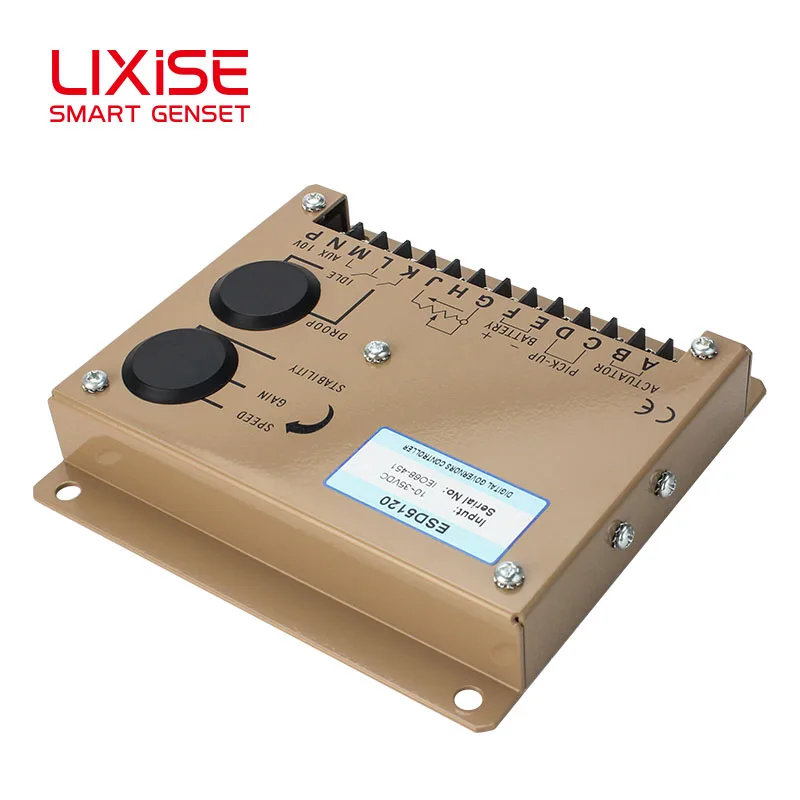 Блок управления скоростью ESD5120 дизельного генератора LIXiSE Установите