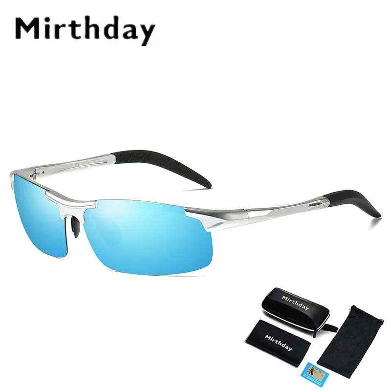 Mirthday HD очки ночного видения мужские Поляризованные антибликовые линзы алюминиево-магниевые желтые солнцезащитные очки для ночного видения очки для вождения - Цвет линз: C11