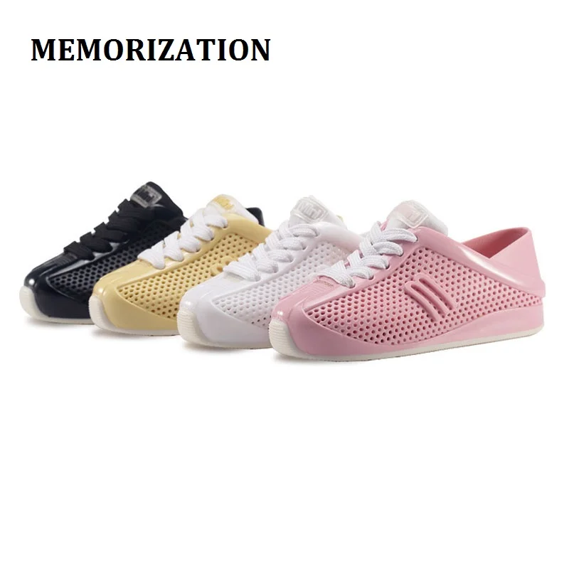 4 цвета 2018 Mini Melissa Повседневное Обувь для девочек Спортивная обувь мальчиков