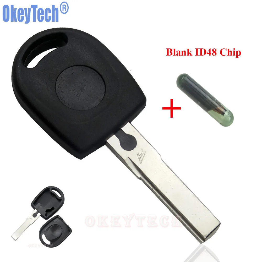 Автомобильный Транспондер OkeyTech чехол для ключа чип транспондер ID48 VW Polo Golf SEAT Ibiza