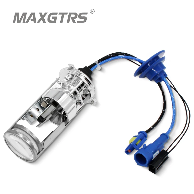 MAXGTRS Пара 55 Вт H4 LHD RHD Би лампы ксеноновые HID светильник лампа дальнего/ближнего