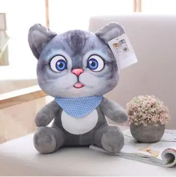 20 см милые миниатюрные плюшевые игрушки для кошек животных с плюшевой начинкой