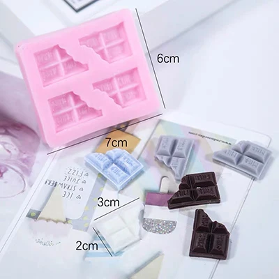 Chocolate mold Многофруктовая форма для свечей, черника, малина, лист макарон, клубника, силиконовая форма для украшения торта, форма для свечей с ароматом пончика - Цвет: Chocolate mold