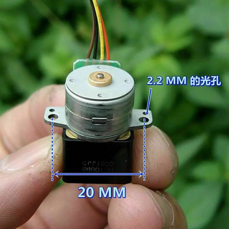 Прецизионная редукционная коробка Micro 15 мм 5 в постоянного тока 2-фазный