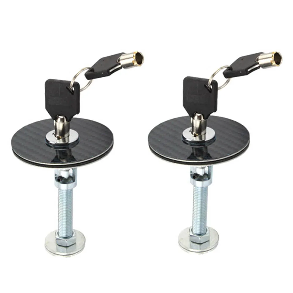 2 шт. автомобильный держатель капота из углеродного волокна капот шпильки