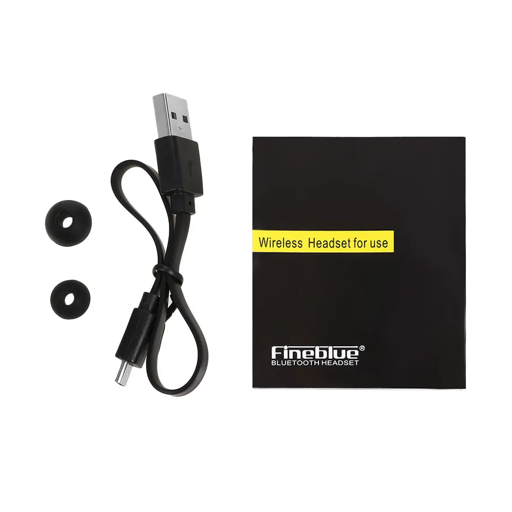 Беспроводная гарнитура Fineblue F PLUS pk f960 с зажимом Bluetooth V4.0/V4.1 поддержкой громкой