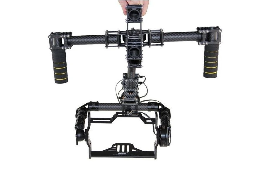 3 осевой бесщеточный шарнирный Ручной Стабилизатор для камеры с Alexmos 8 бит и 32