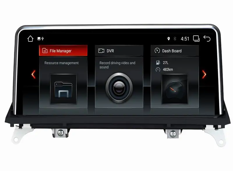 Android 8 1 автомобильный DVD навигатор плеер для BMW X5 E70/X6 E71 2007 2010 Оригинал CCC/CIC система