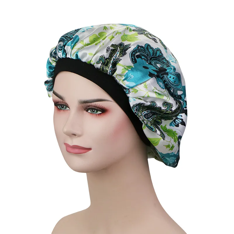 Мусульманская женская шляпа Ночная Кепка новая для выпадения волос с широкой