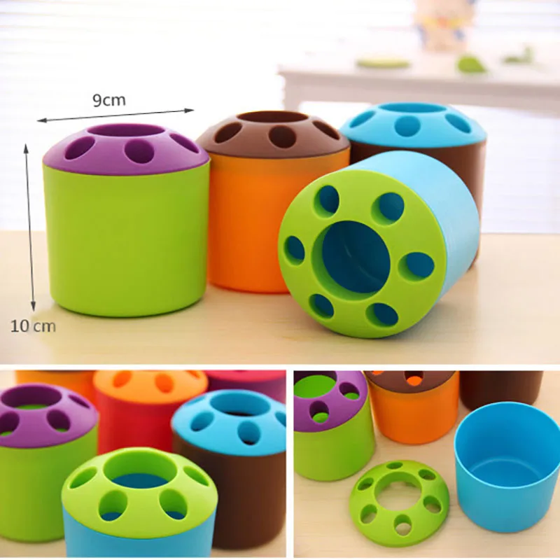 ONEUP Multifunctional Bathroom Toothpaste Toothbrush Holder Accessories Set Storage Rack Plastic Office Pen Shelf | Дом и сад