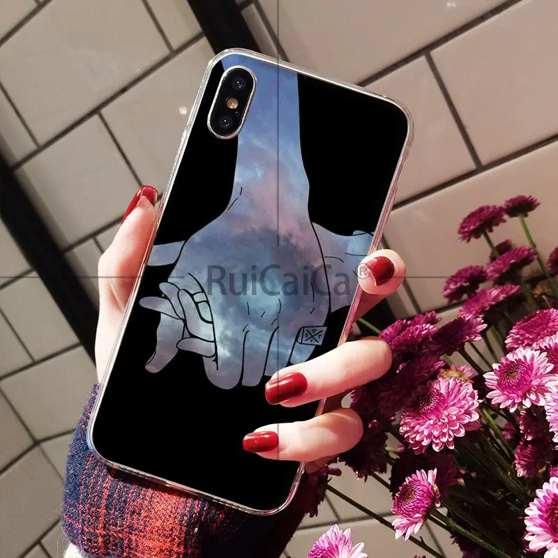 Ruicaica EXO kpop Черный белый мягкий прозрачный чехол для телефона Apple iPhone 8 7 6 6S Plus X XS MAX 5