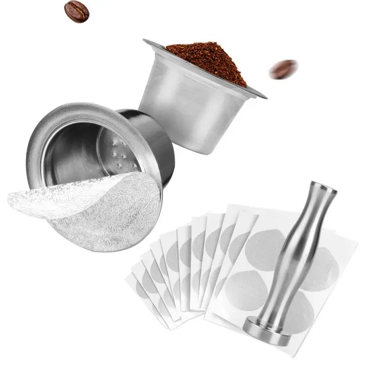 Многоразовая капсула Nespresso многоразовая нержавеющая сталь кофейная корзина