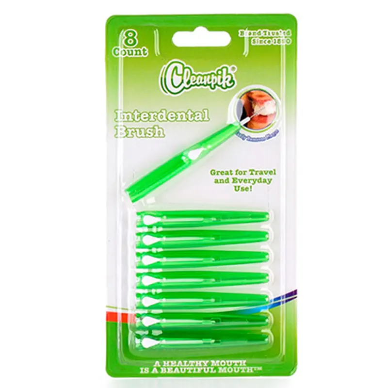 C2(8PCS) 8/10/20 штук практично для ухода за межзубным пространством щетка Зубная щетка для чистки межзубных пространств, потрясающая гигиена полости рта Лидер продаж - Цвет: C2(8PCS)
