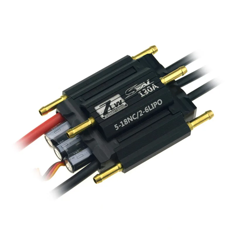 ZTW Seal 130A SBEC 3A бесщеточный ESC 65*46*23 5 мм В/3A BEC выход на запчасти для радиоуправляемых