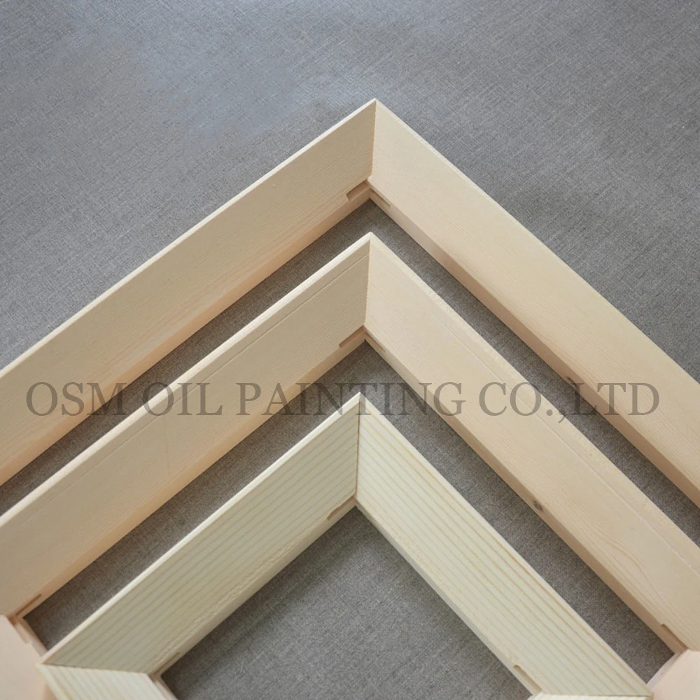 Рамка из сосновой древесины для рисования на холсте | Дом и сад