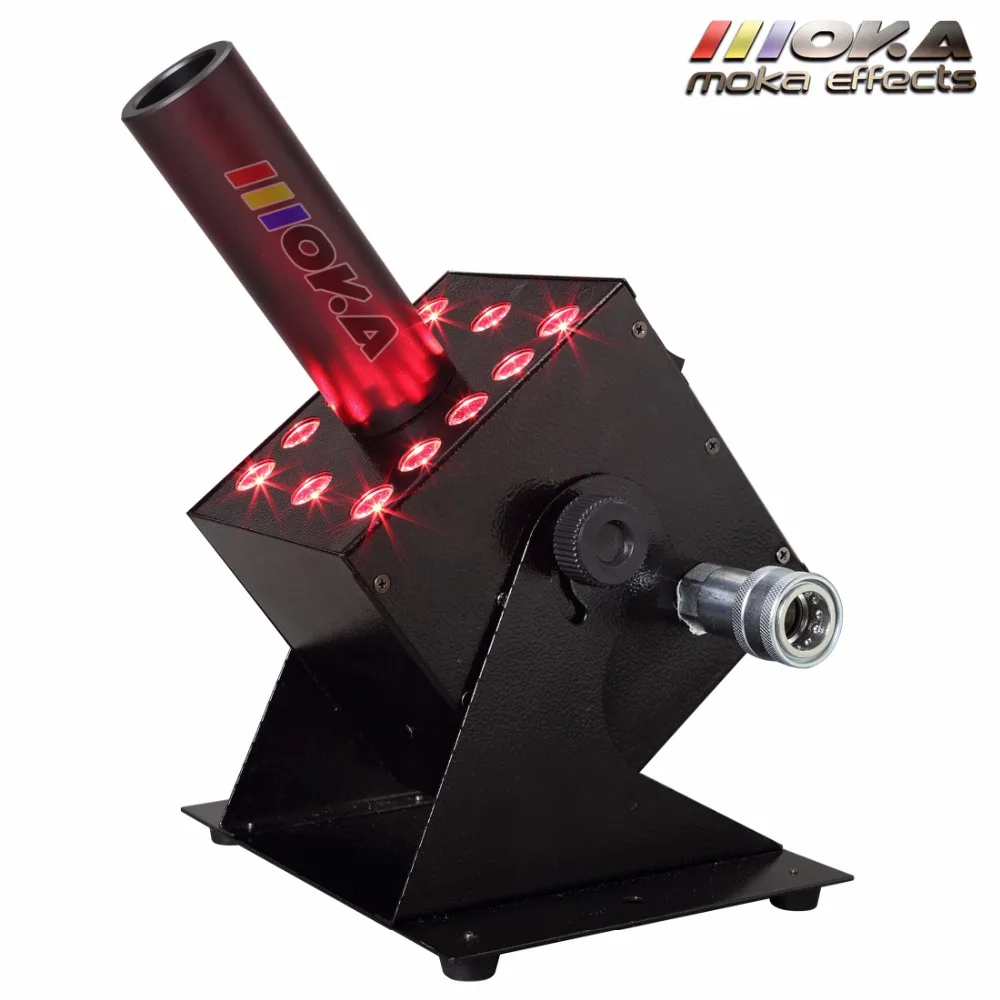 Крио-струйный аппарат MOKA CO2 6 штук однотрубный DMX светодиодный СО2 струйный