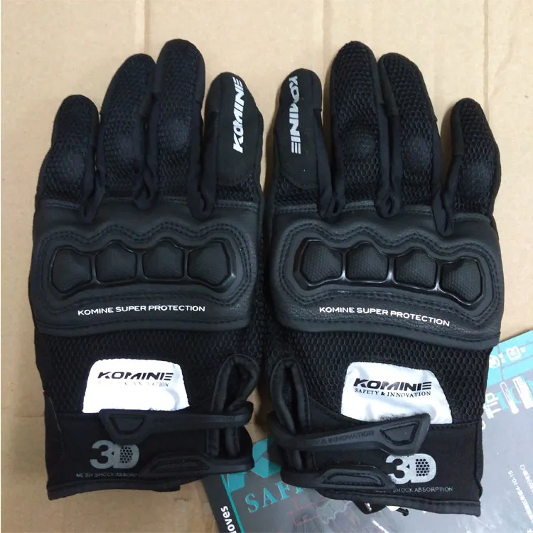 Лето KOMINE GK-215 3D сетчатые технологии перчатки для езды на мотоцикле перчатки для мотогонок мотоциклетные рыцарские мужские спортивные перчатки